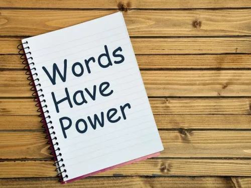 power of words