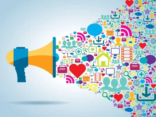 Communication and promotion in social media | © Aurelio Scetta | Dreamstime Stock Photos