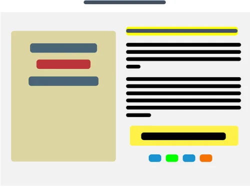 landing page