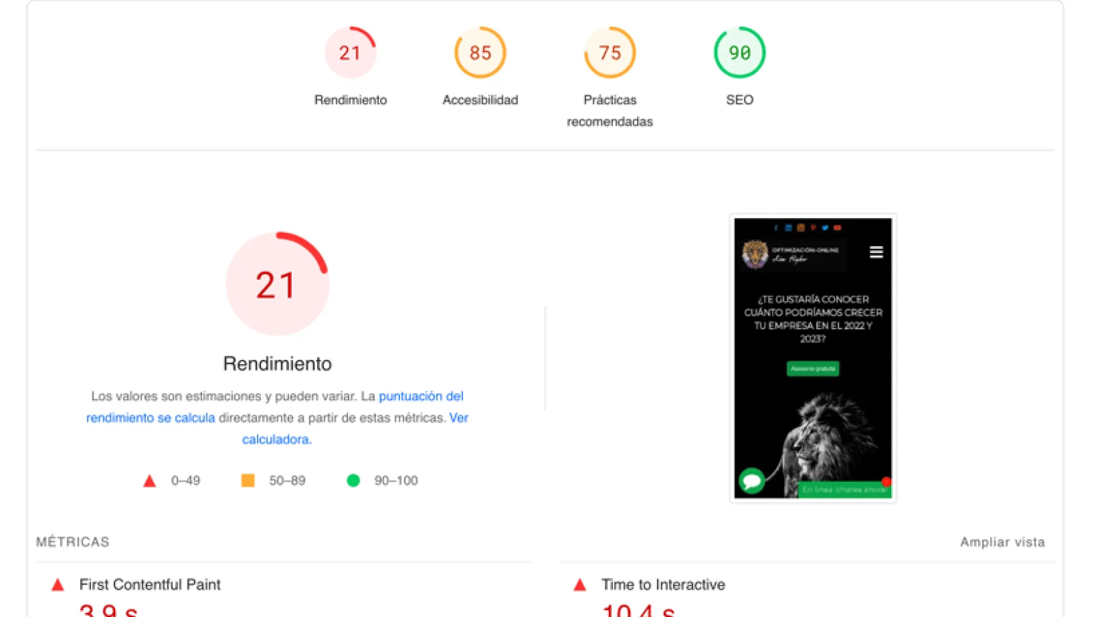 Conoce algunas de las mejoras para optimizar la métrica principal LCP