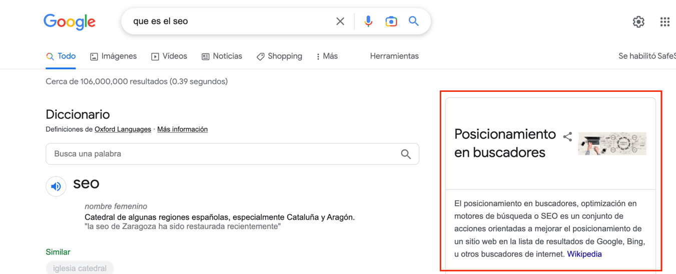 buscadores web