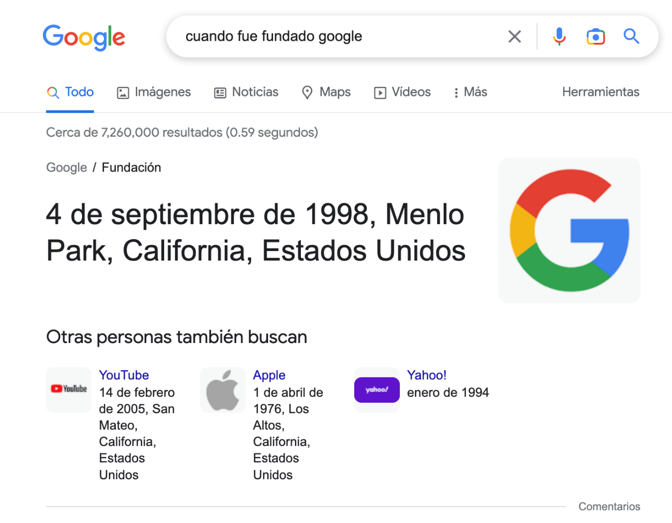 buscadores web