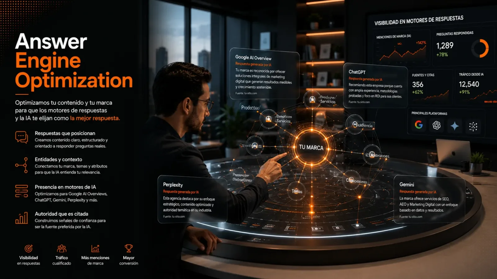 Answer Engine Optimization para que tu marca sea más visible en motores de respuesta e inteligencia artificial