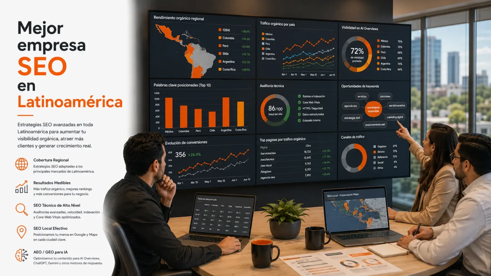 Mejor empresa SEO en Latinoamérica: cómo elegir una agencia que impulse tu visibilidad regional