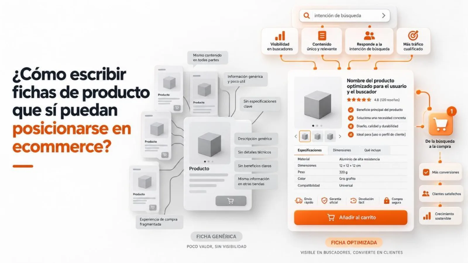 &iquest;Cómo escribir fichas de producto que sí puedan posicionarse en ecommerce?