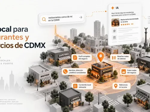 SEO local para restaurantes y comercios de CDMX