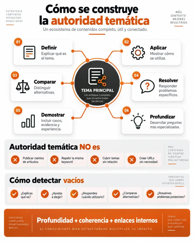 Posicionamiento SEO: cómo construir autoridad temática - Diseño y Optimización Online Posicionamiento SEO: cómo construir autoridad temática