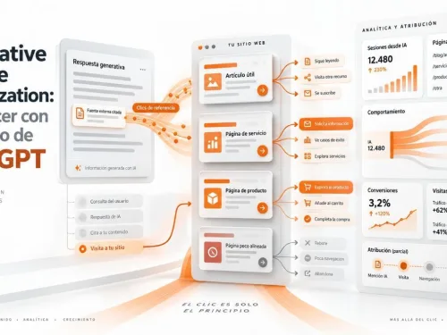 Generative Engine Optimization: qué hacer con el tráfico de ChatGPT